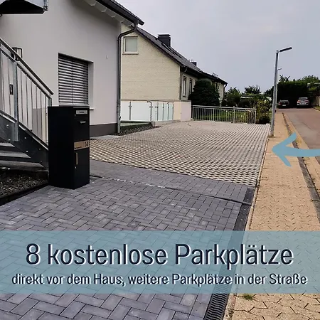 Casa de Férias Hoeckelheim- 300qm - 3 - 12 - Bis 18 Gaeste - Kleinkinder Reisen Gratis - Fuer Familien Und Gruppen - Kuechen Mit Spuelmaschine Backofen, Mikrowelle - Smart-tv - Wlan - Fussbodenheizung, Klimaanlage & Raffstores - Naehe Go *