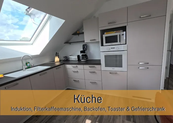 Vakantiehuis Hoeckelheim- 300qm - 3 - 12 - Bis 18 Gaeste - Kleinkinder Reisen Gratis - Fuer Familien Und Gruppen - Kuechen Mit Spuelmaschine Backofen, Mikrowelle - Smart-tv - Wlan - Fussbodenheizung, Klimaanlage & Raffstores - Naehe Go *