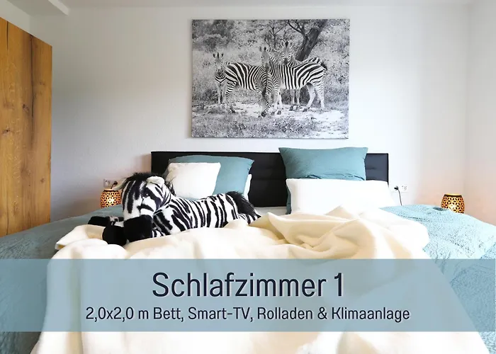 Hoeckelheim- 300qm - 3 - 12 - Bis 18 Gaeste - Kleinkinder Reisen Gratis - Fuer Familien Und Gruppen - Kuechen Mit Spuelmaschine Backofen, Mikrowelle - Smart-tv - Wlan - Fussbodenheizung, Klimaanlage & Raffstores - Naehe Go