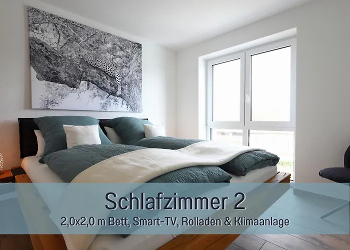 Hoeckelheim- 300qm - 3 - 12 - Bis 18 Gaeste - Kleinkinder Reisen Gratis - Fuer Familien Und Gruppen - Kuechen Mit Spuelmaschine Backofen, Mikrowelle - Smart-tv - Wlan - Fussbodenheizung, Klimaanlage & Raffstores - Naehe Go Northeim