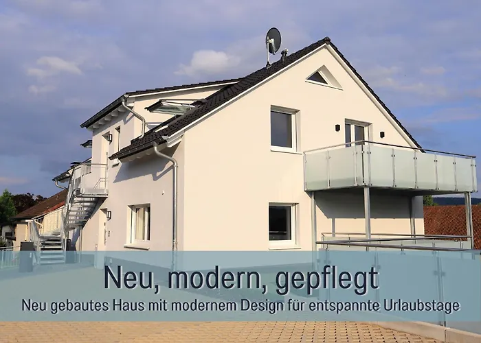 Hoeckelheim- 300qm - 3 - 12 - Bis 18 Gaeste - Kleinkinder Reisen Gratis - Fuer Familien Und Gruppen - Kuechen Mit Spuelmaschine Backofen, Mikrowelle - Smart-tv - Wlan - Fussbodenheizung, Klimaanlage & Raffstores - Naehe Go