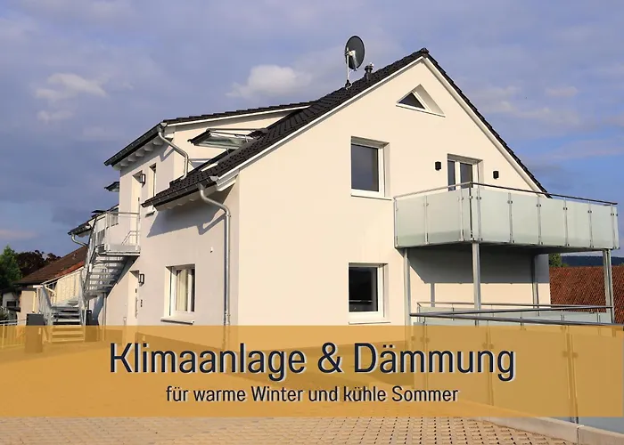 Hoeckelheim- 300qm - 3 - 12 - Bis 18 Gaeste - Kleinkinder Reisen Gratis - Fuer Familien Und Gruppen - Kuechen Mit Spuelmaschine Backofen, Mikrowelle - Smart-tv - Wlan - Fussbodenheizung, Klimaanlage & Raffstores - Naehe Go *